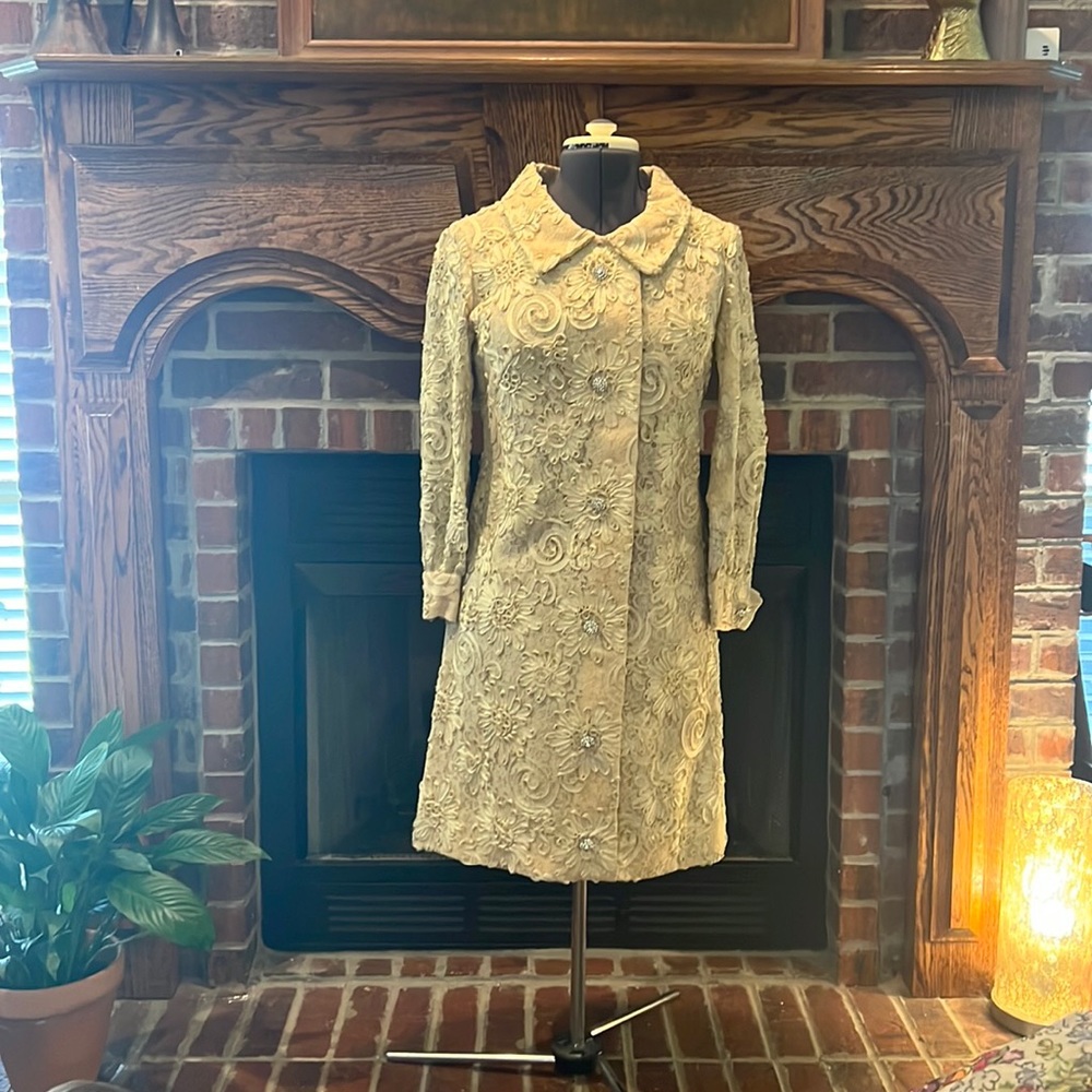 1950s Vintage Lace Dress